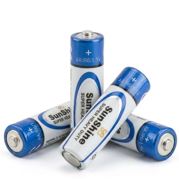 باتری قلمی AA سان شاین مدل Super Heavy Duty (AA/R6) بسته 4 عددیجدید