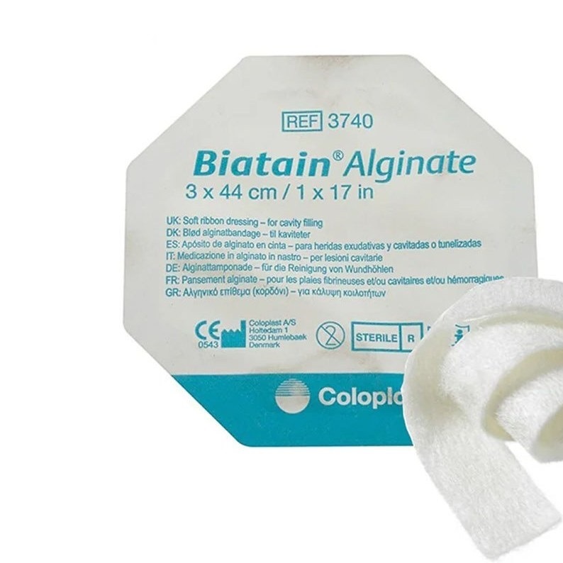 پانسمان آلژینات بیاتین 44*3 کلوپلاست (3740) Biatain Alginat
