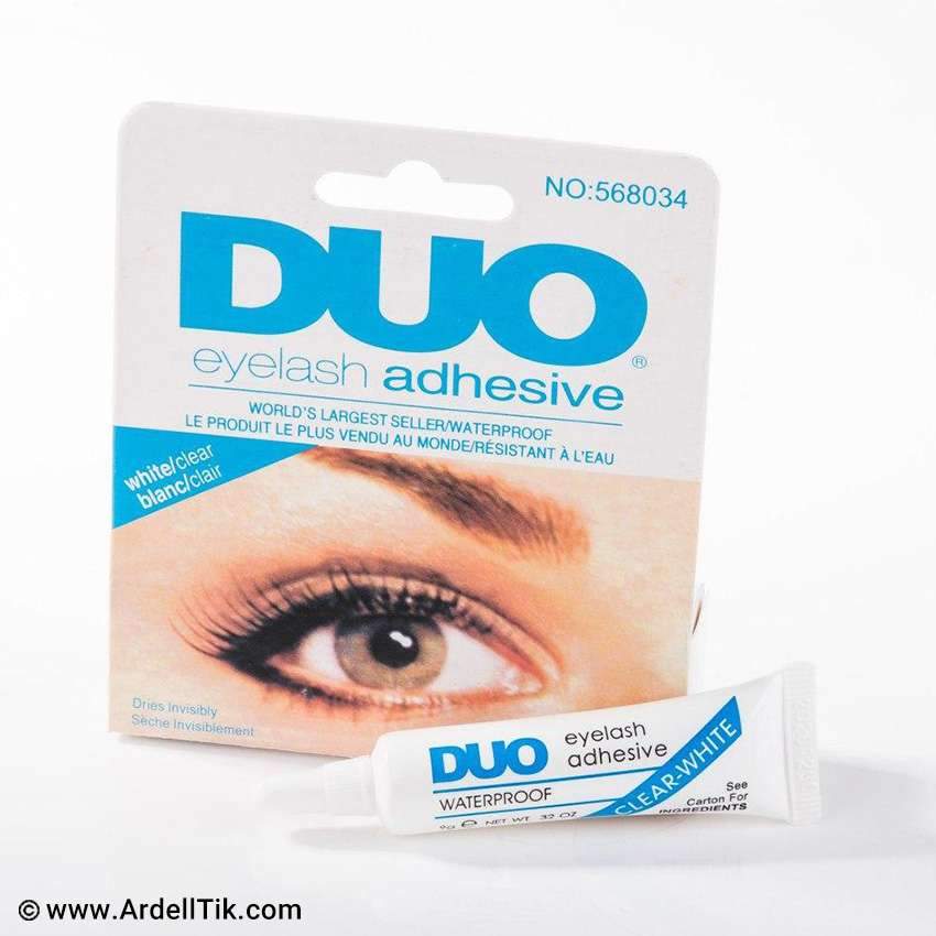 ARDELL چسب مژه Dou سفید - تیوپی -(بیرنگ پس از استفاده) اورجینال شرکت آردل