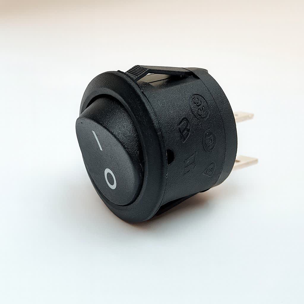 کلید راکر گرد ، قطر 15mm