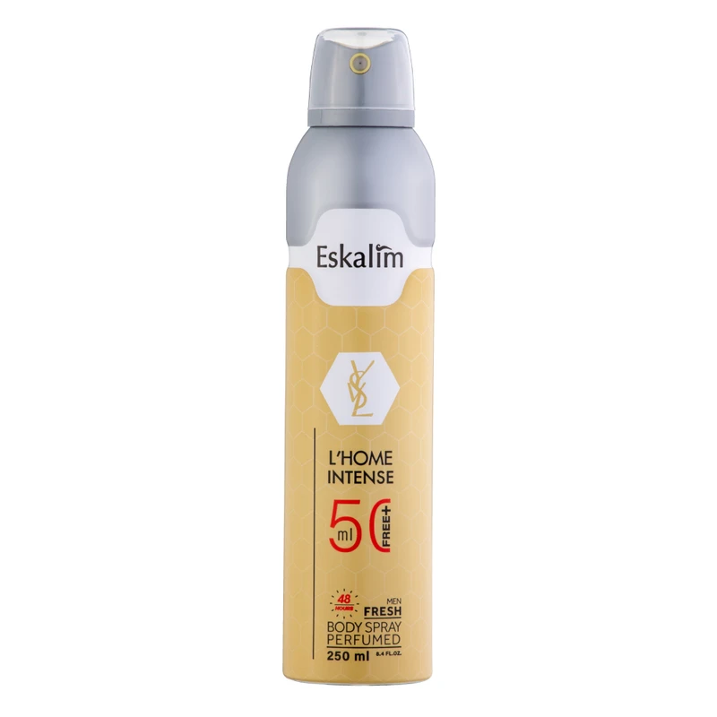 اسپری خوشبو کننده بدن مردانه اسکالیم مدل اینتنس حجم 250 میلی لیتر LHOMME INTENSE