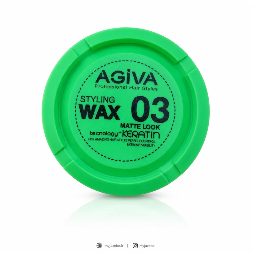 واکس موکاسه ای آگیوا سبز AGIVA 3 اصلیجدید