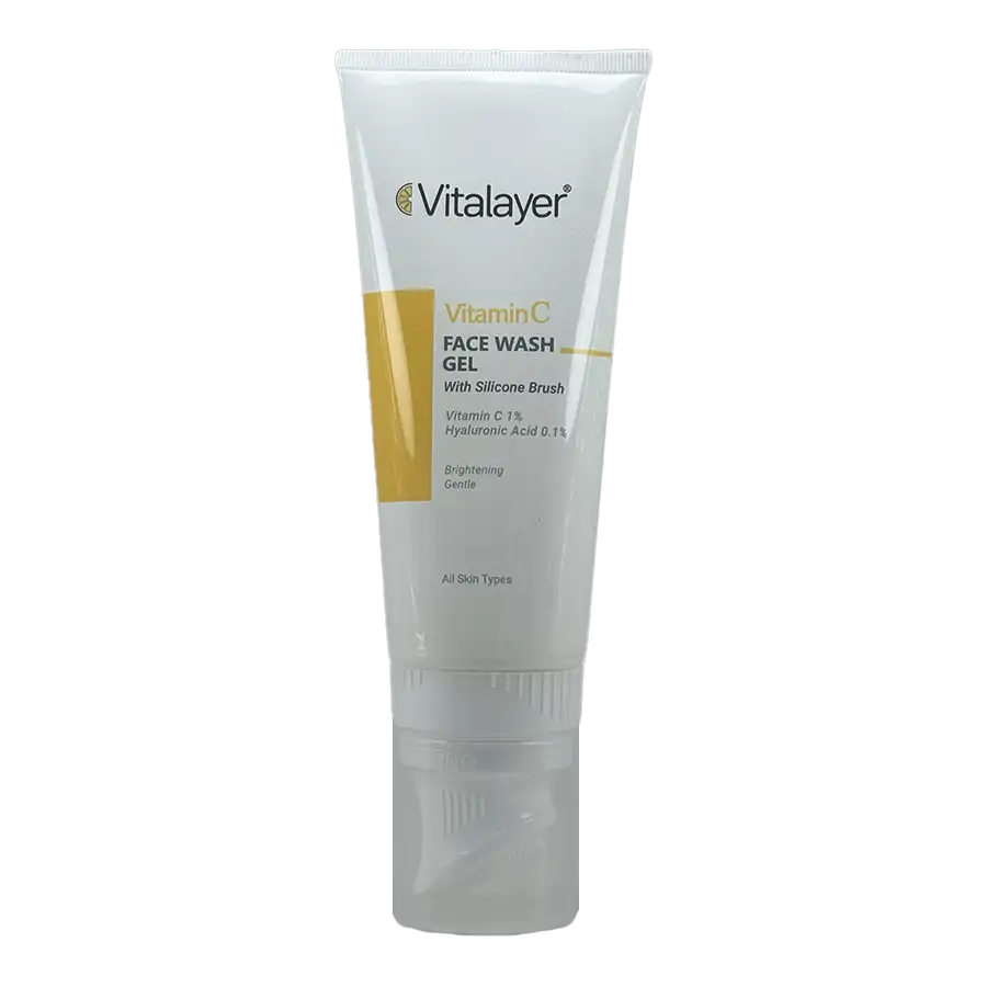 ژل شستشوی صورت ویتالیر مدل Vitamin C – روشنکننده و شفافکننده پوست – 200 میلیلیتر