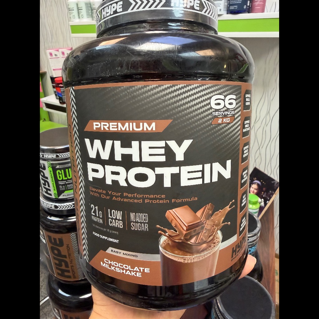 پودر پروتئین وی پرمیوم هایپ اسپورتس نوتریشن Hype Sports Nutrition Premium Whey Proteinجدید