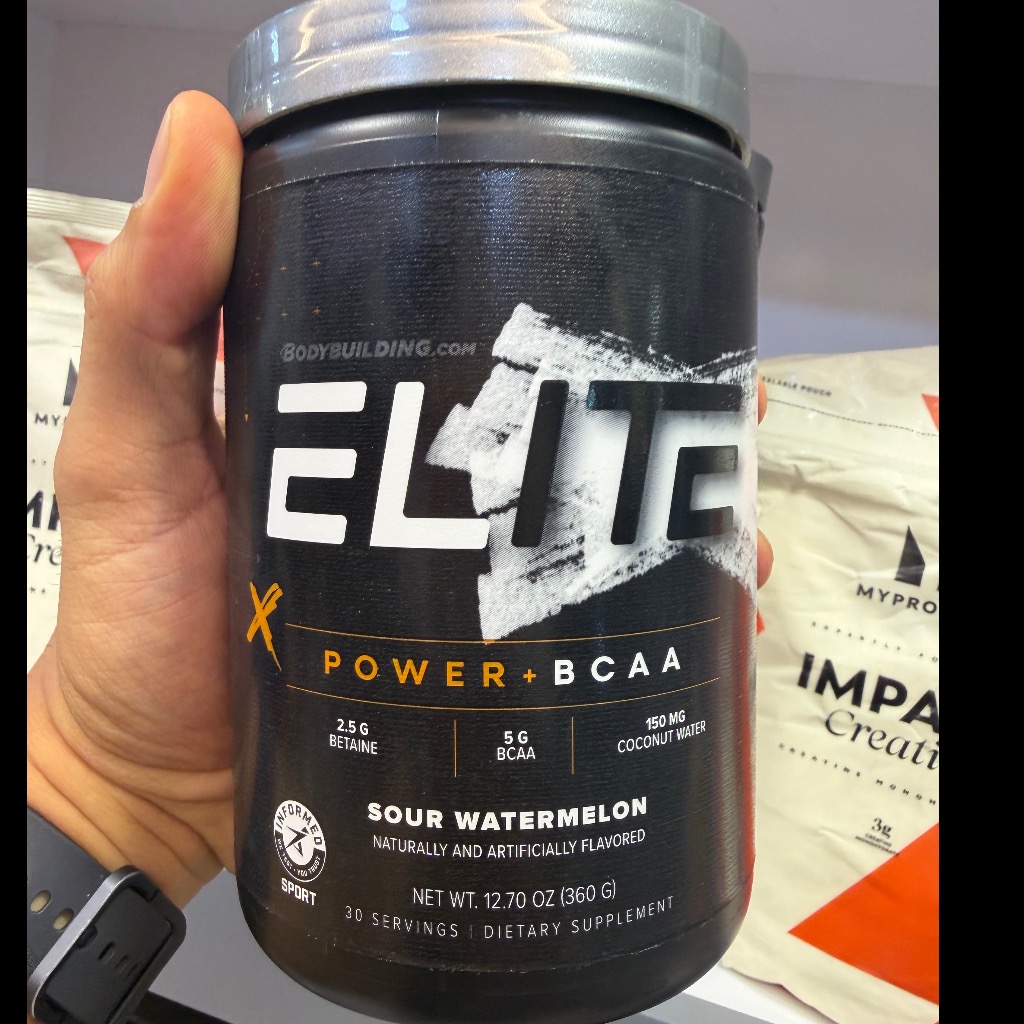 پودر بی سی ای ای عضلهساز (BCAA Build) الیت ایکس 360 گرم Elite X Build BCAA Muscle Recovery 360gجدید