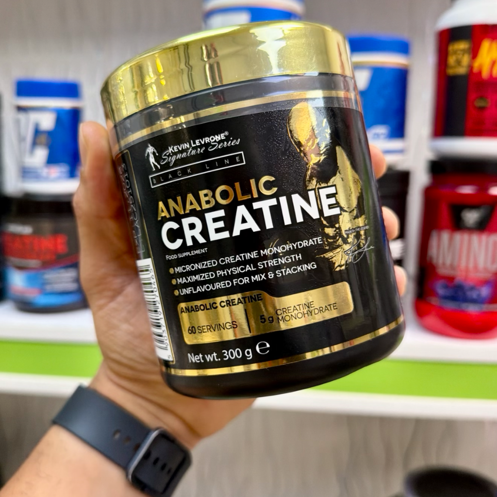 پودر کراتین مونوهیدرات آنابولیک کوین لورون 300 گرم Kevin Levrone Anabolic Creatine 300gجدید