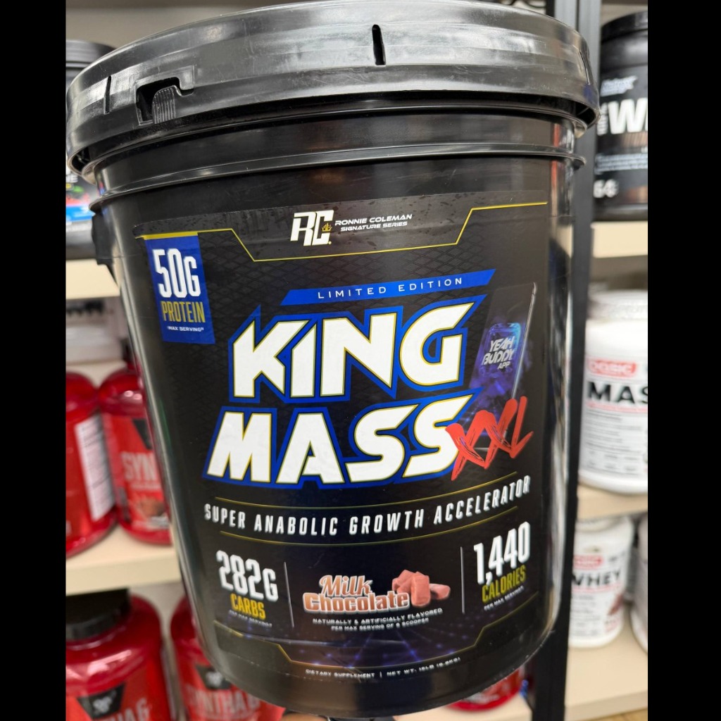 پودر گینر کینگ مس ایکسال رونی کلمن 6.8 کیلوگرم (15 پوند) Ronnie Coleman King Mass XL 6800gجدید
