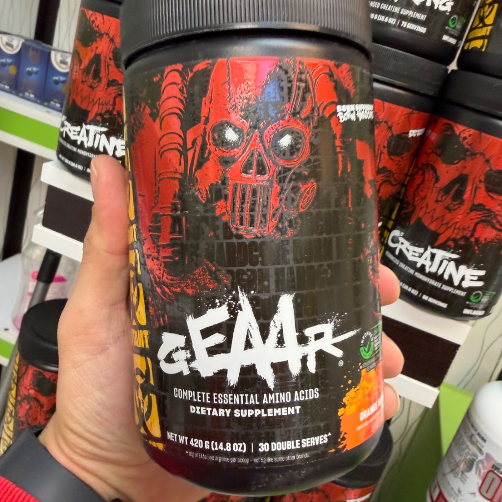 پودر آمینو اسید ضروری گیر (GEAAR EAA) موتانت 420 گرم Mutant GEAAR Essential Amino Acids 420gجدید
