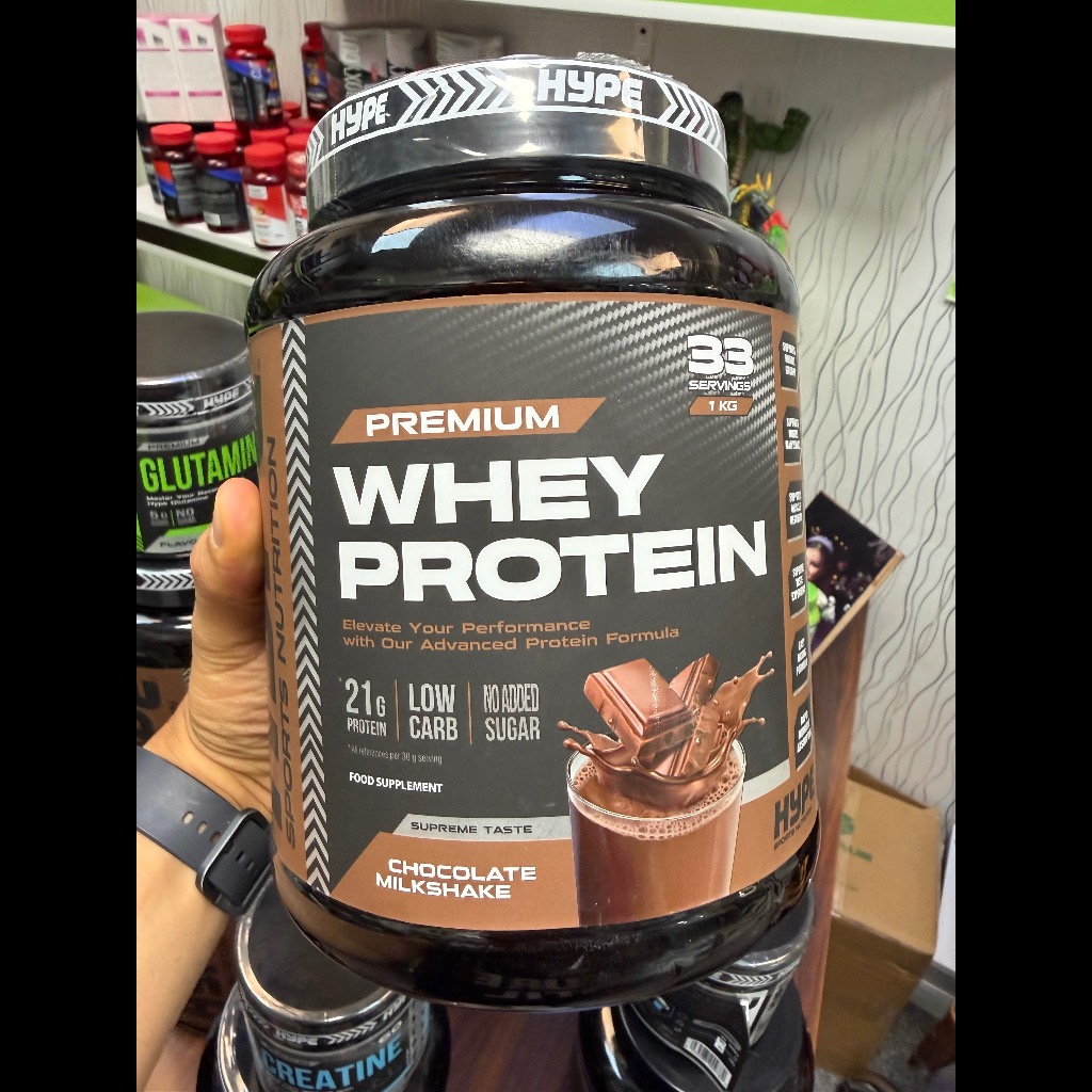پودر پروتئین وی پرمیوم هایپ اسپورتس نوتریشن Hype Sports Nutrition Premium Whey Proteinجدید