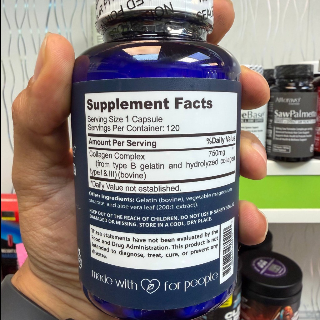 کپسول کلاژن ساینس پلاس تقویت پوست و مو افترایو 120 عددی Afterave Essentials Collagen Science 120 Capsulesجدید