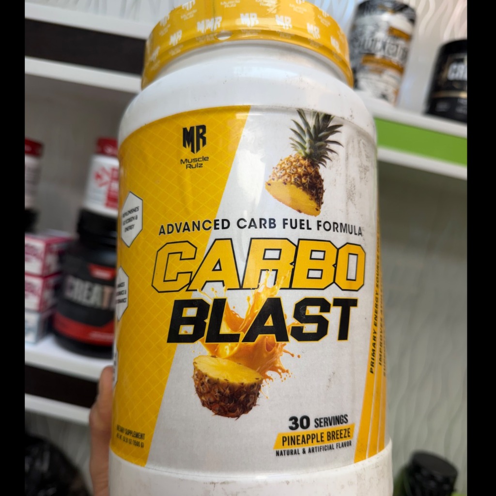 پودر کربوهیدرات پیچیده کربو بلاست ماسل رولز 1.5 کیلوگرم (30 سروینگ) Muscle Rulz Carbo Blast 1500gجدید