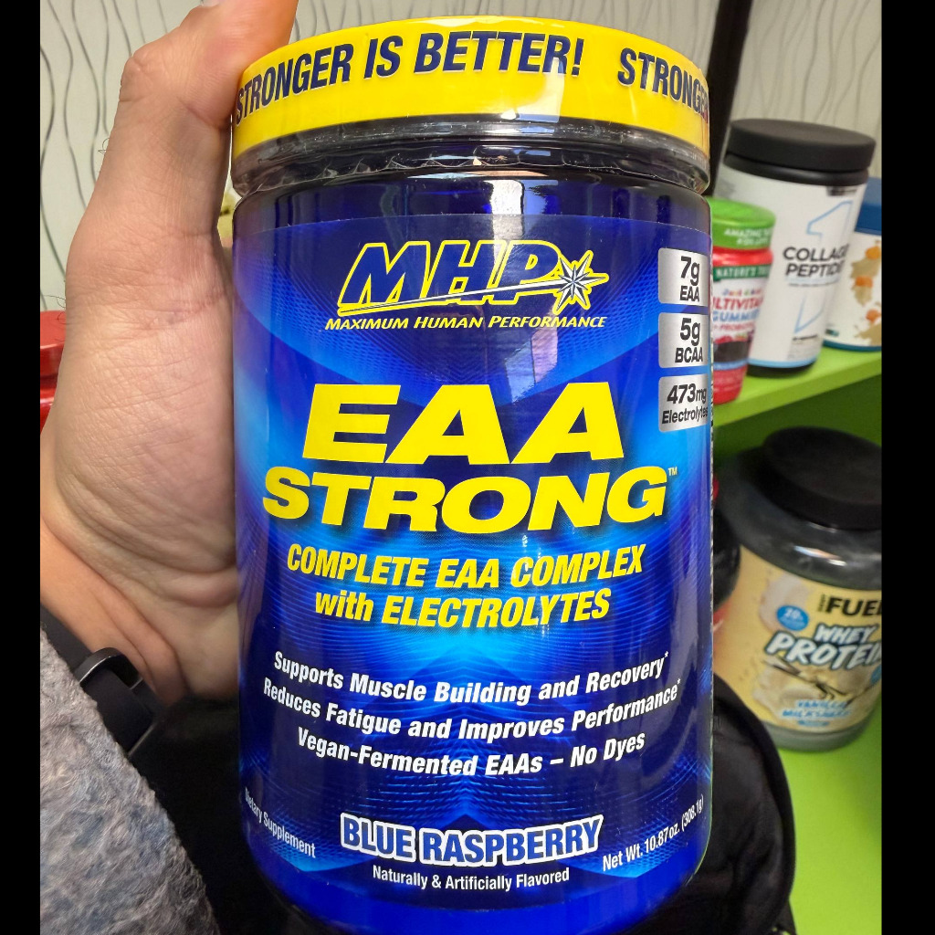 پودر آمینو اسید ضروری ای ای ای استرانگ ام اچ پی 320 گرم (30 سروینگ) MHP EAA Strong 30 Servingsجدید