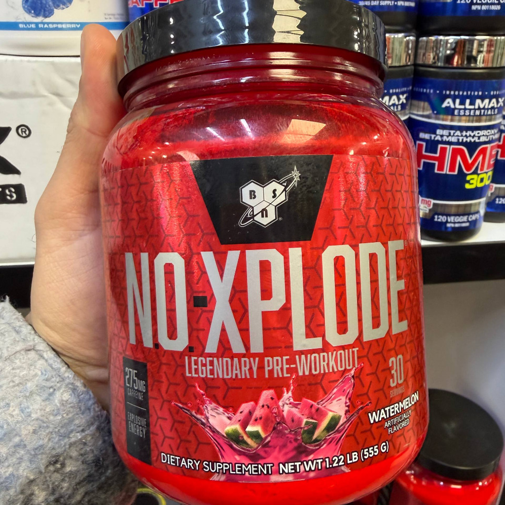 پودر پمپ قبل از تمرین نو اکسپلود بی اس ان 555 گرم (30 سروینگ) BSN N.O.-Xplode Legendary Pre-Workoutجدید