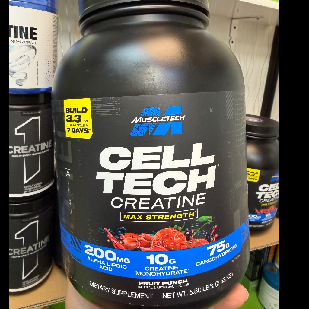پودر کراتین ترکیبی سل تک ماسل تک MuscleTech Cell-Tech Creatine Powderجدید