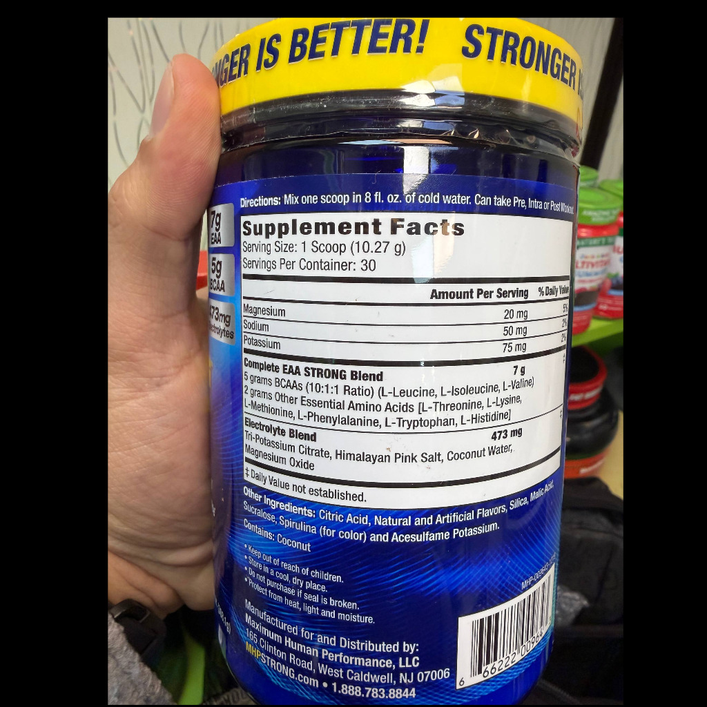 پودر آمینو اسید ضروری ای ای ای استرانگ ام اچ پی 320 گرم (30 سروینگ) MHP EAA Strong 30 Servingsجدید
