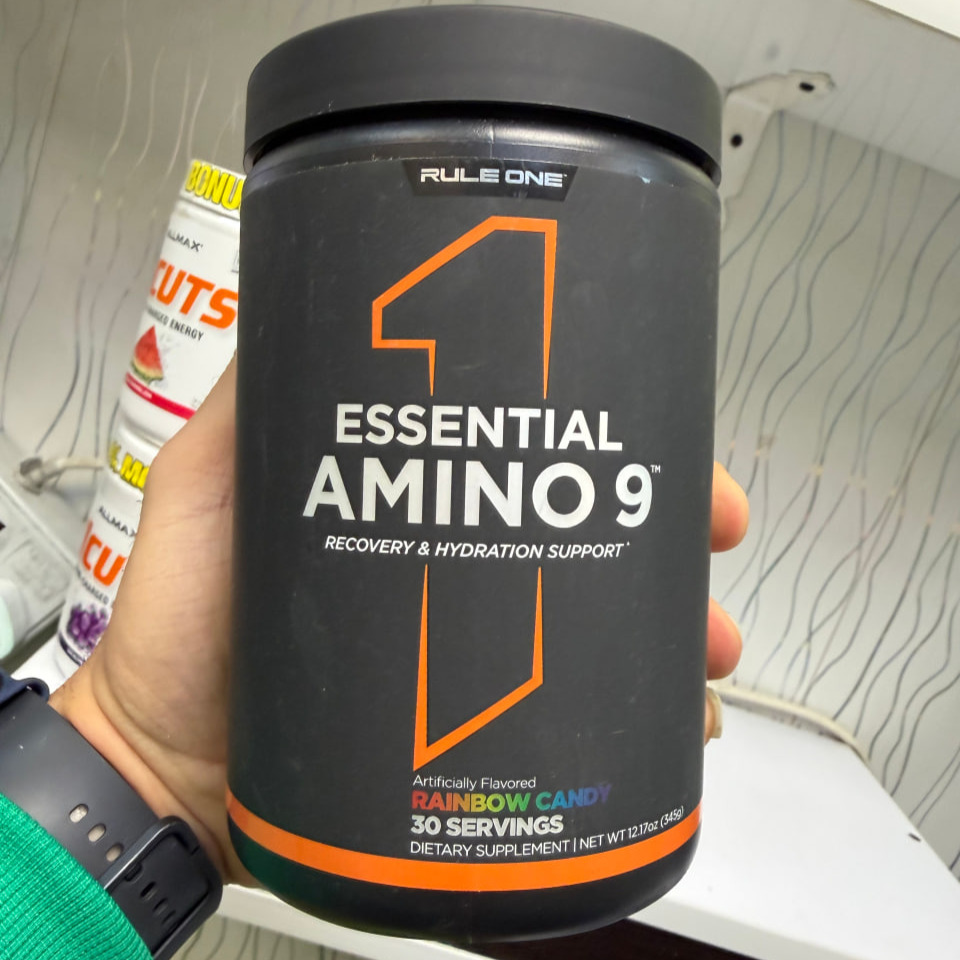 پودر آمینو اسید ضروری 9 (EAA) رول وان 345 گرم (30 سروینگ) Rule One Essential Amino 9 30 Servingsجدید