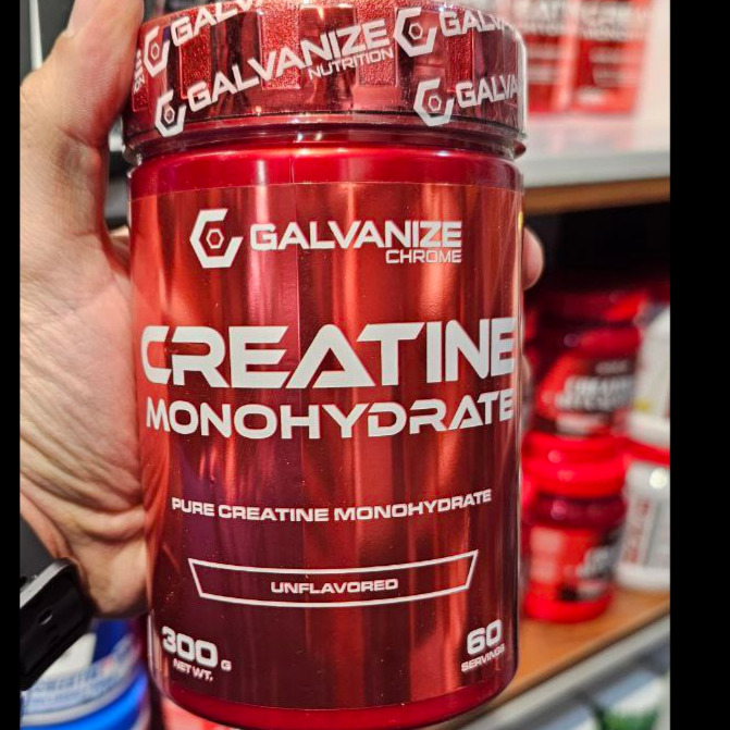 پودر کراتین مونوهیدرات کروم گالوانیز 300 گرم Galvanize Nutrition Chrome 100 Creatine Monohydrate 300gجدید