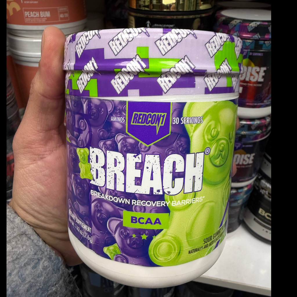 پودر بی سی ای ای بریچ (Breach BCAA) ردکان وان 345 گرم REDCON1 Breach BCAAجدید