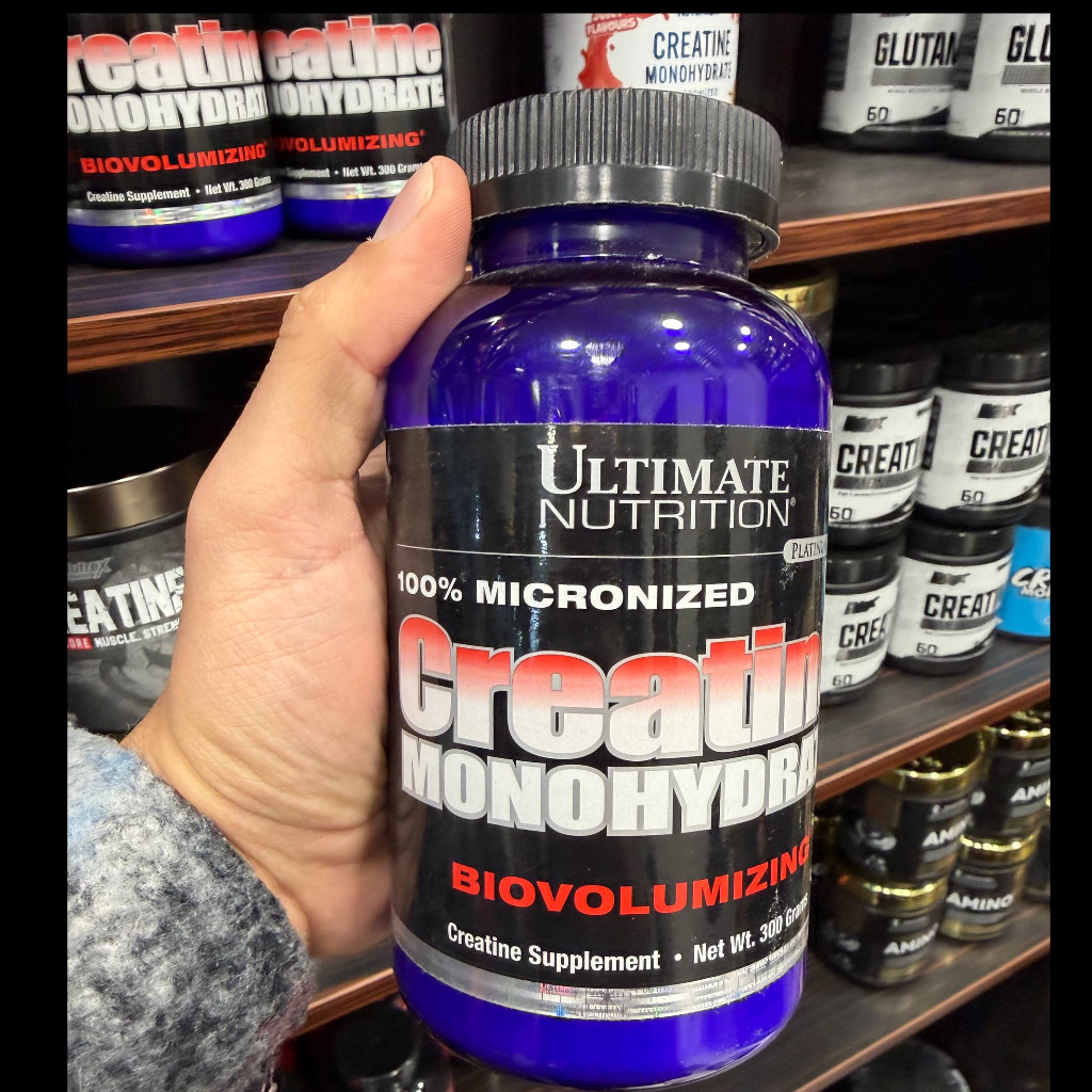 پودر کراتین مونوهیدرات 100 درصد میکرونایز آلتیمیت نوتریشن 300 گرم Ultimate Nutrition 100 Micronized Creatine 300gجدید