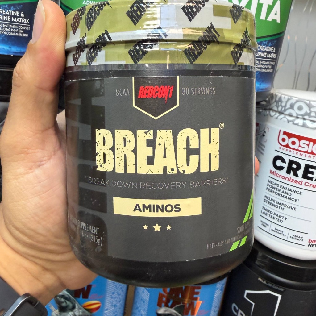 پودر بی سی ای ای بریچ (Breach BCAA) ردکان وان 315 گرم (30 سروینگ) REDCON1 Breach BCAA 315gجدید