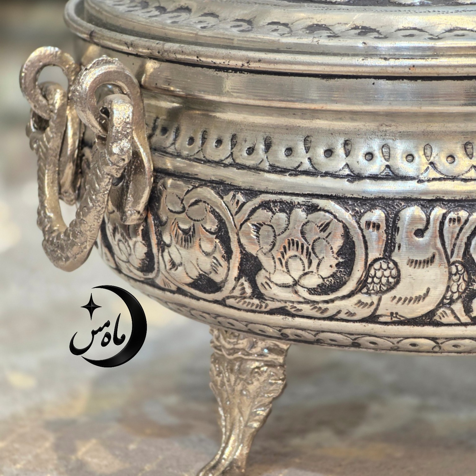 سوپ خوری سه پایه سیاه قلمجدید