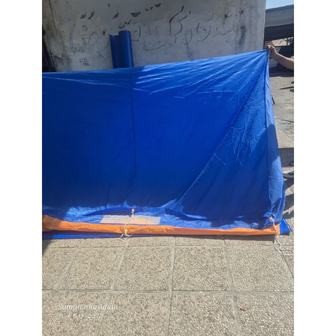 چادر مسافرتی 6 نفره ضدآب با سایهبان جداجدید