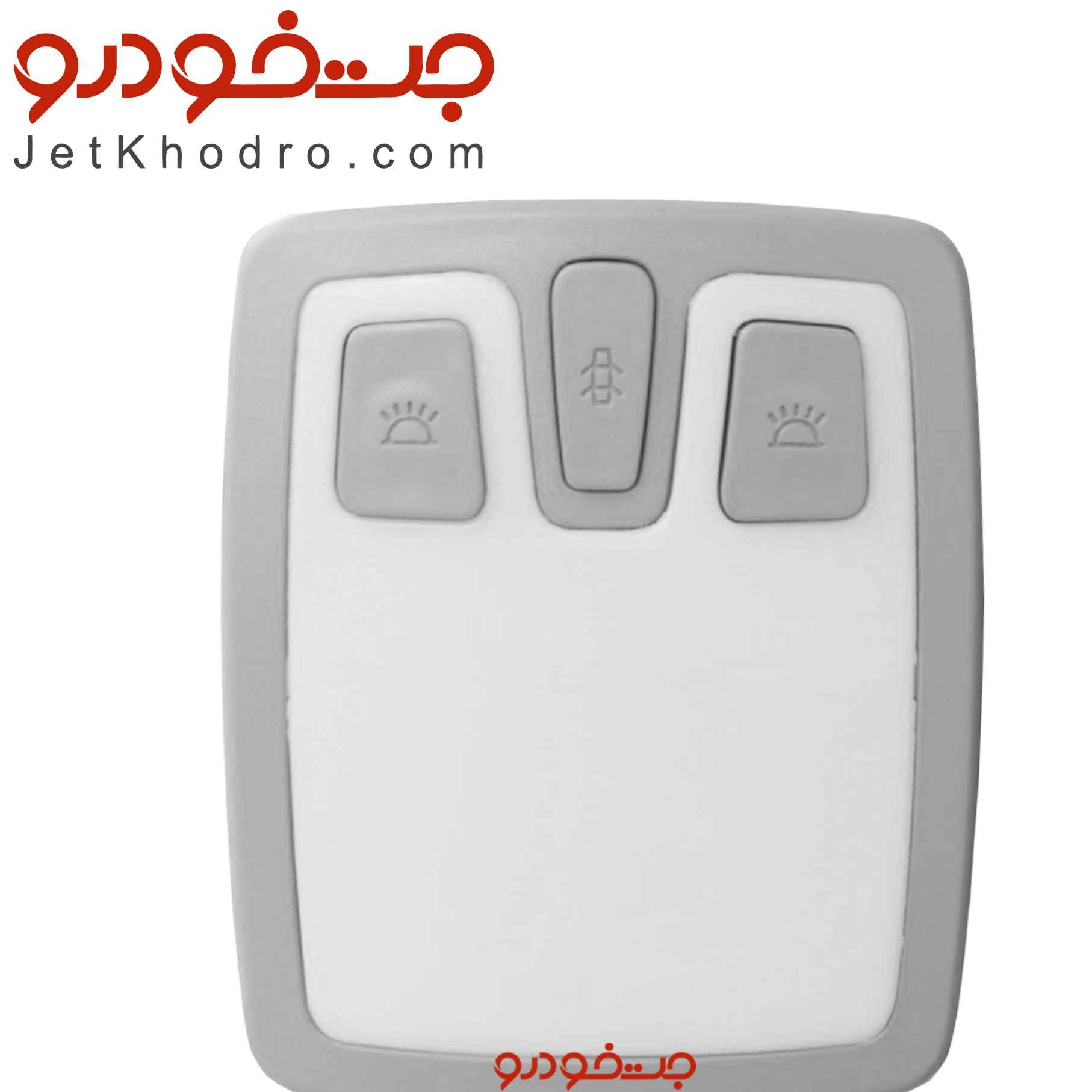 چراغ سقف دنا خاکستری