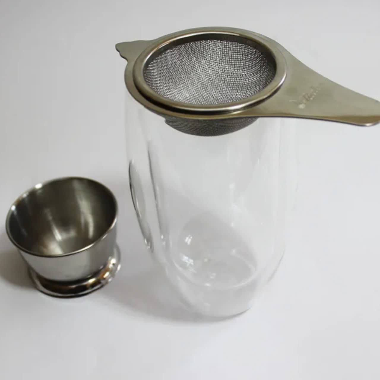 صافی چای پایه دار استیل خارجی