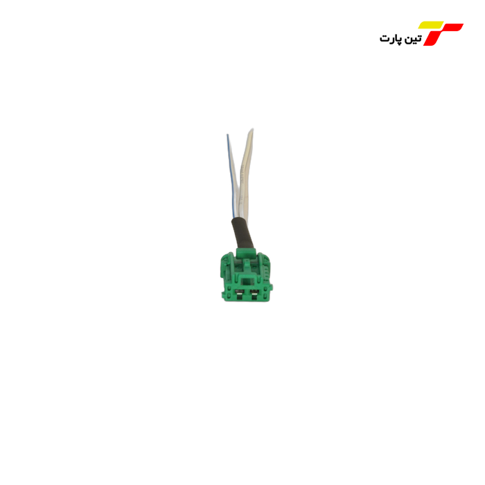 سوکت دو فیش BSM سوکت مقاومت فن ساینا و تیبا 2 (سبز)