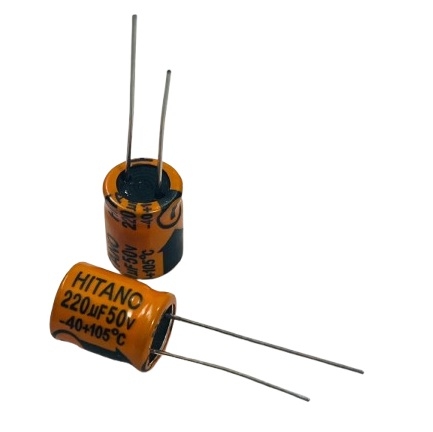 220UF/50V مرغوب برند HITANOجدید