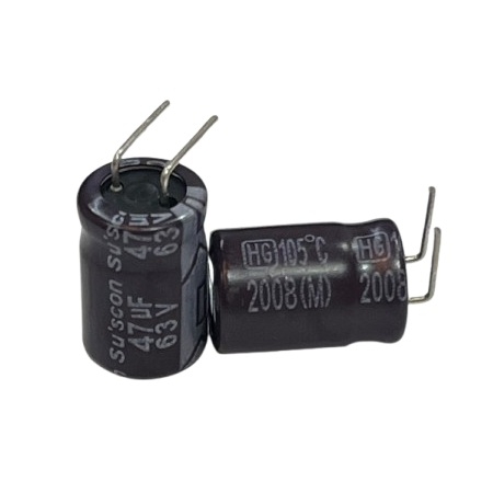 47UF/63V مرغوب برند SUSCONجدید