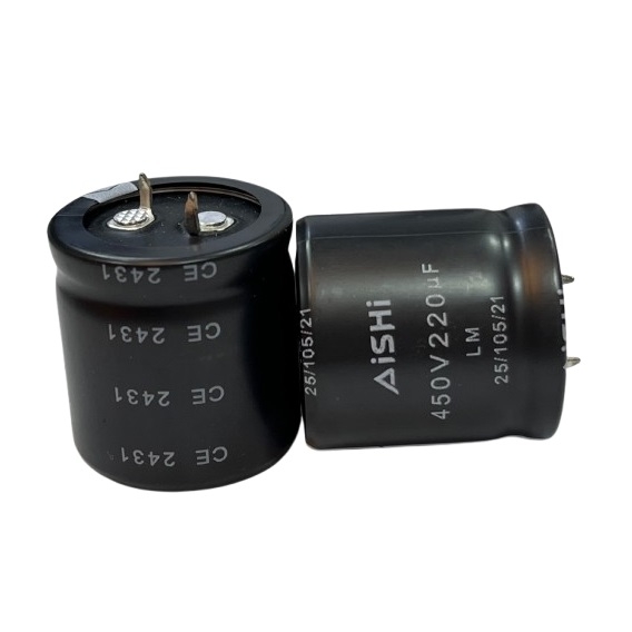 220UF/450V مرغوب برند AISHIجدید
