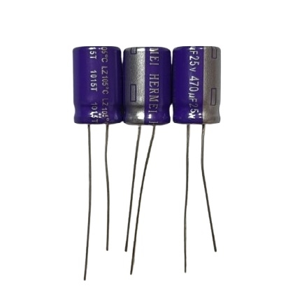 470UF/25V مرغوب برند HERMEIجدید