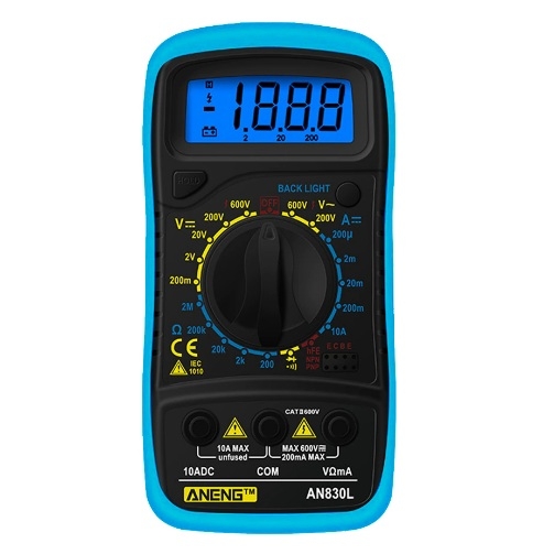 مولتی متر دیجیتالی AN830L برند ANENGجدید