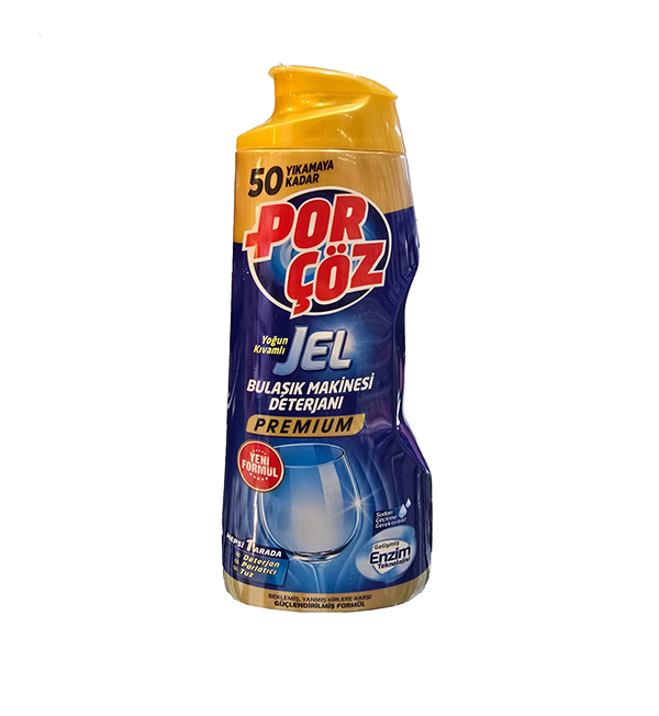 ژل ماشین ظرفشویی پورچوز مدل Preminum حجم 900 میل Porcoz Dishwasher Gel Premium Model, 900 ml