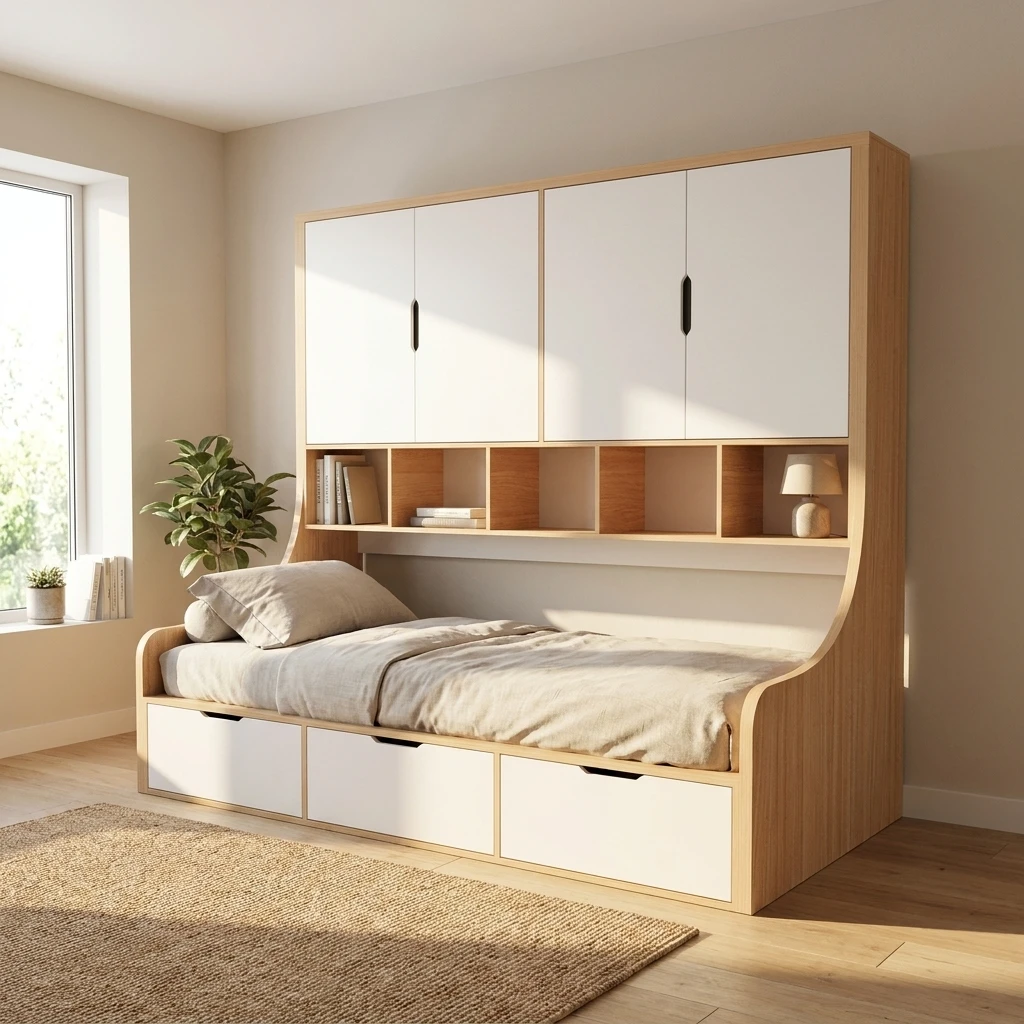 تخت کاناپه ای تک نفره حلیا
