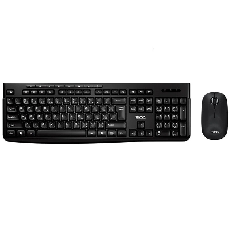 کیبورد و ماوس بیسیم تسکو مدل TKM 7027W