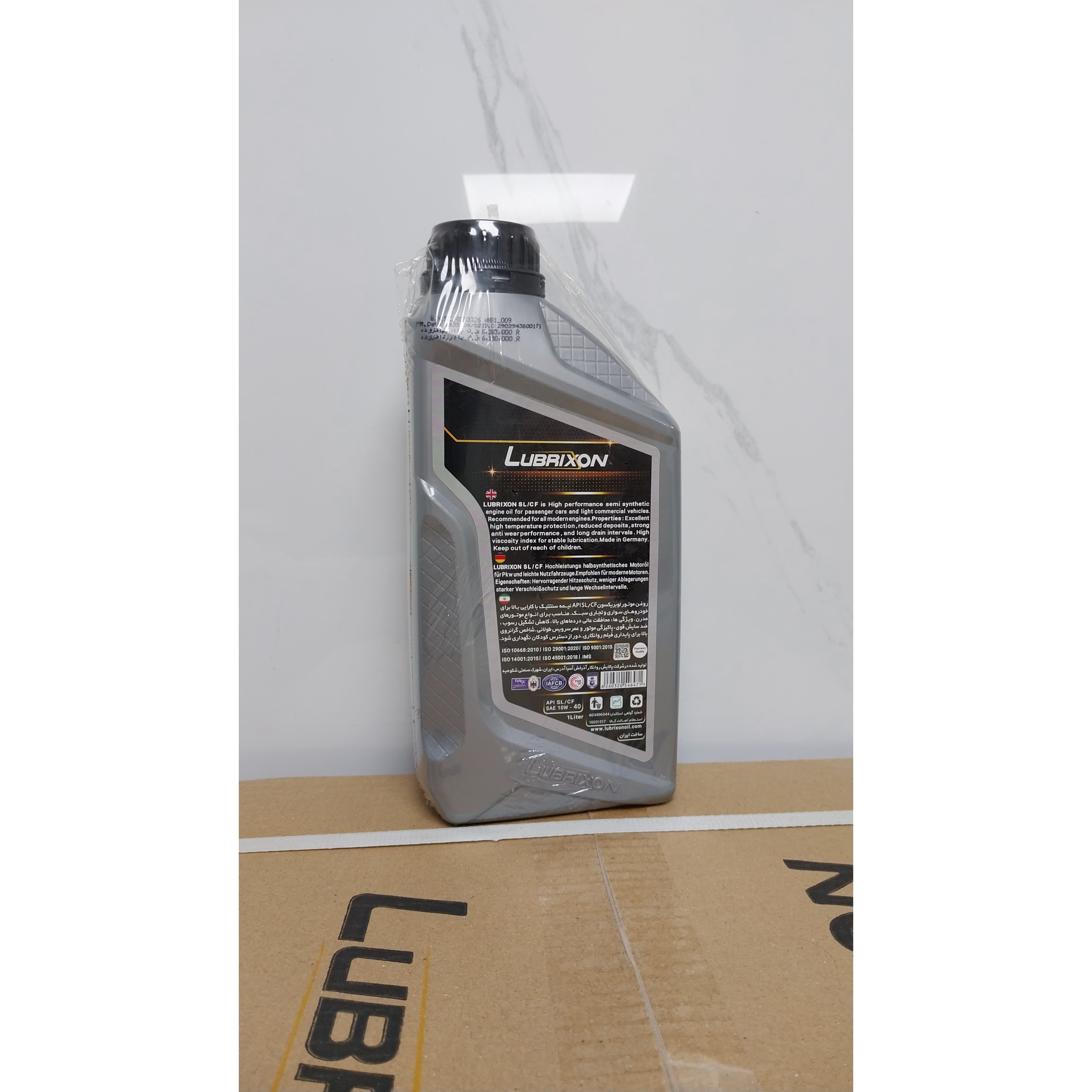 روغن موتور لوبریکسون 1 لیتریSAE10W40 sl/cfجدید