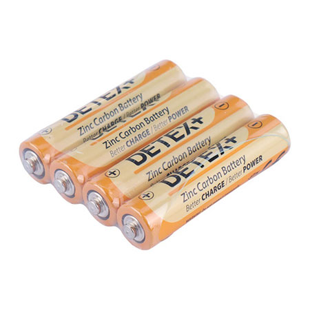 باتری نیمقلمی دیتکس مدل Zinc Carbon Battery (R03P) بسته 12 عددی