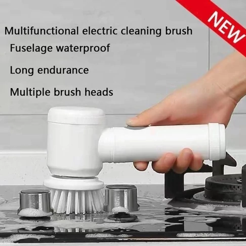 برس شستوشوی شارژی مجیک براش Magic Brush نظافت آسان و سریع با 3 سری کاربردیجدید