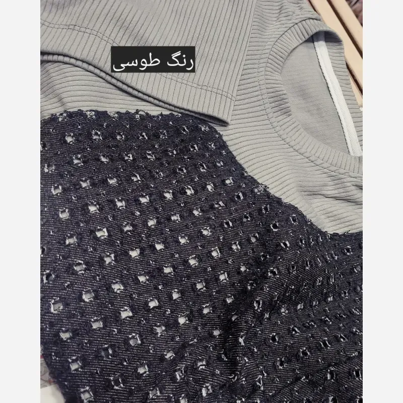 ست تیشرت و شلوار پسرانه جین و کبریتی مناسب 4 تا 13 سالجدید