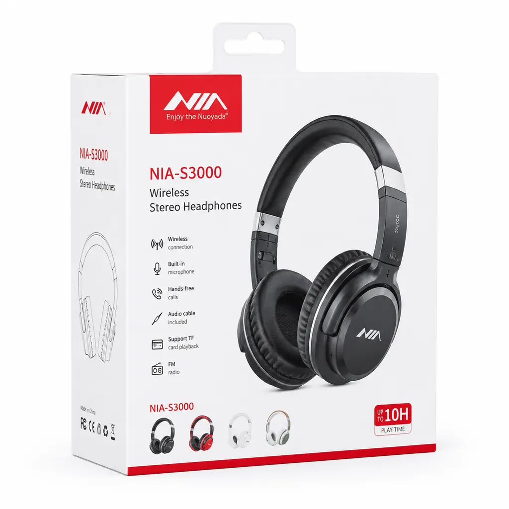 هدفون بیسیم NIA S3000