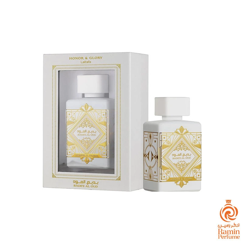 عطر ادکلن بدیع العود سفید هانر اند گلوری 100 میلی
