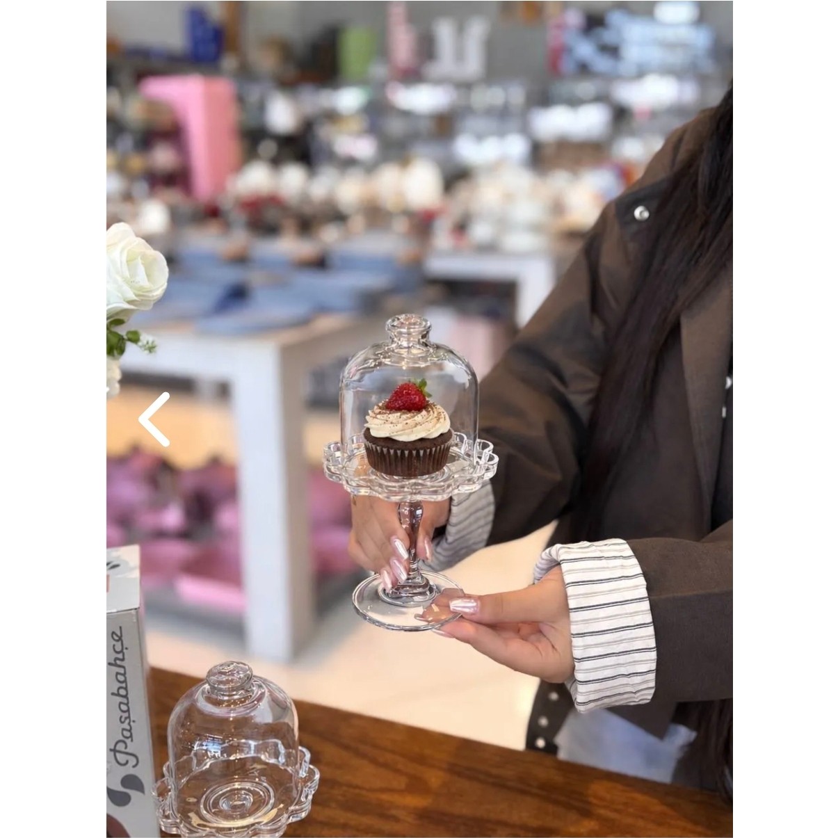 شیرینی خوری پایه دار کوچک Mini Pattiserie از برند پاشاباغچه وارداتی ترکیهجدید