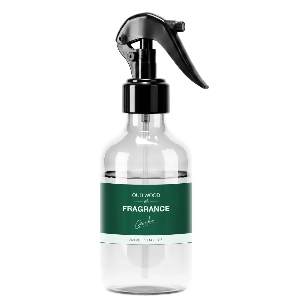 اسپری خوشبوکننده گرین لاین مدل Green Lion Fragrance Spray Oud Wood با رایحه عود