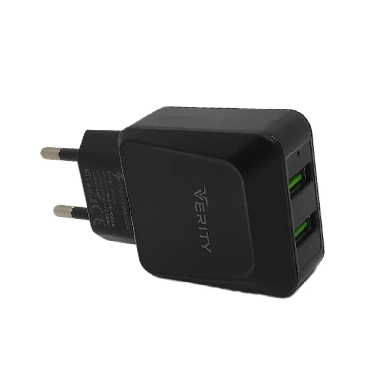 شارژر دیواری وریتی مدل AP-2121 به همراه کابل microUSB – توان 10.5 وات