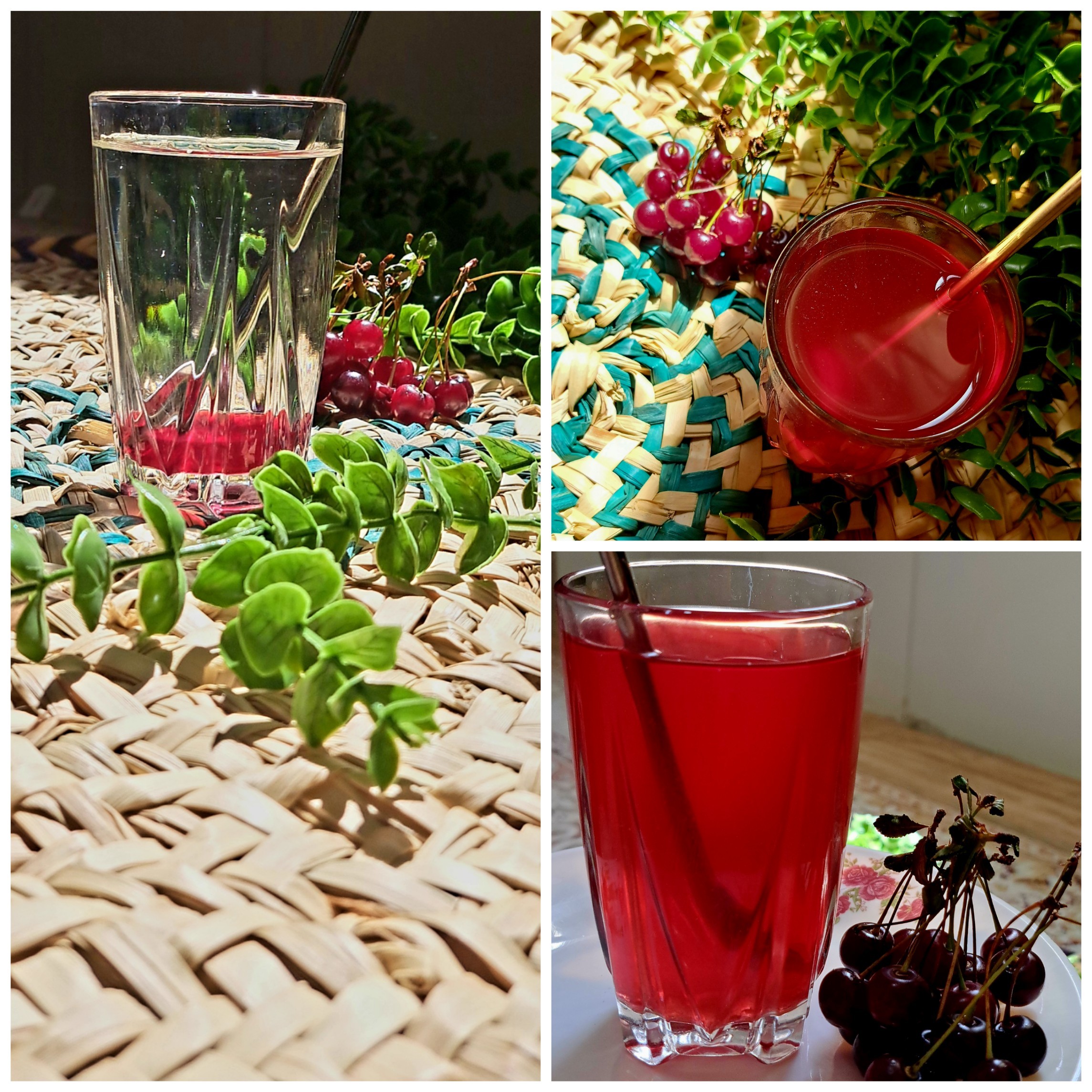 شربت خانگی آلبالو