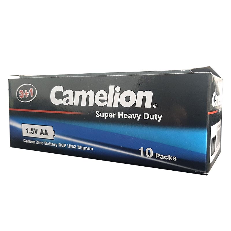 باتری قلمی کملیون مدل Camelion Super Heavy Duty AA بسته 4 عددیجدید