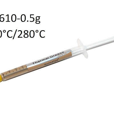 خمیر سیلیکون سرنگی 1 گرمی طلایی HY610جدید