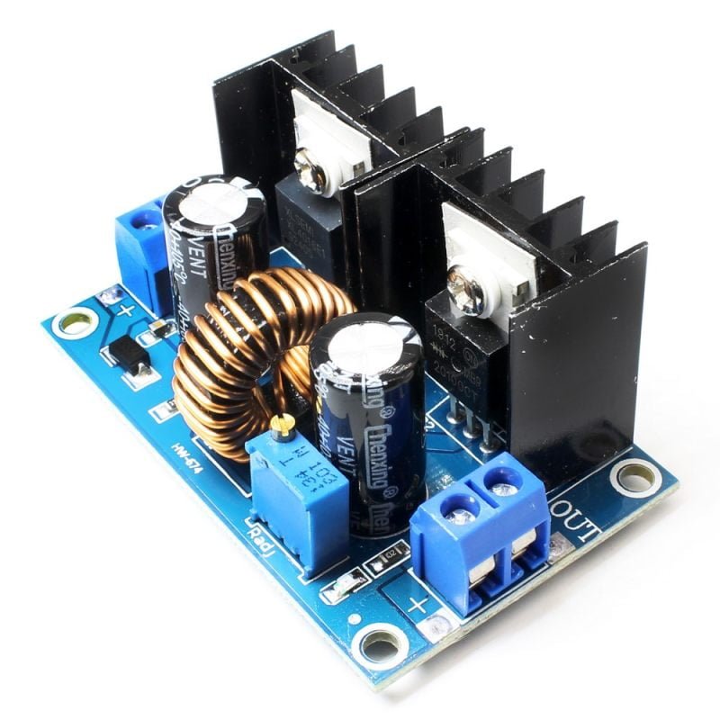 ماژول کاهنده ولتاژ XL4016 8A 200W DC-DC مدل HW-674جدید